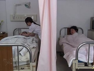 Hikaru Ayami azgın hemşire berbat ve sürmek horoz