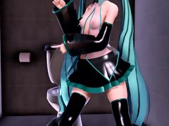 MMD xanh tóc Cutie Lovemaking Bagatelle Anal Gang Bang Creampie GV00184
