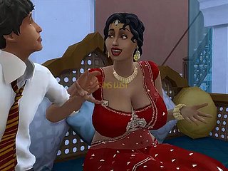 Desi Telugu Big-busted Saree Bibi Lakshmi Dieduksi oleh Seorang Pria Muda - Vol 1, Bagian 1 - Tingkah Jahat - Dengan Documentation of ownership Bahasa Inggris