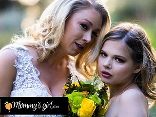 Nourisher 's Girl -Bridesmaid Katie Morgan은 그녀의 결혼식 전에 그녀의 의붓 딸 Coco Lovelock을 강하게 강타합니다.