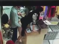 Queen mother seks z pracownikiem za kasą w Chinach
