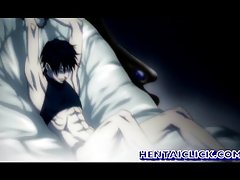 Terikat anime muda gay mendapat sexed panas