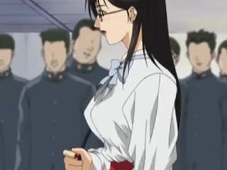 Choke-full Anime แม่ Anal Creampie Toon