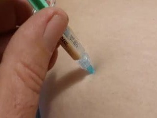 medische bore hinie injectie
