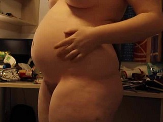 Chubby Amatir barang Innards Will not hear of